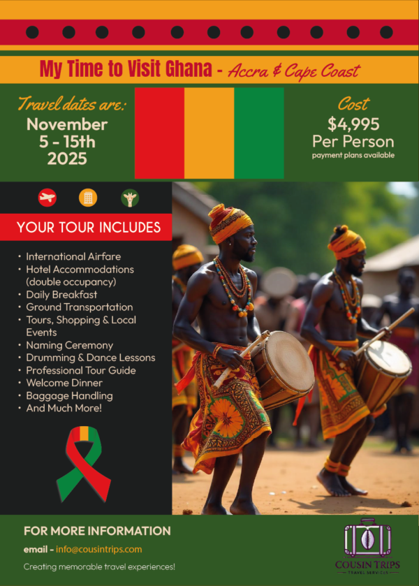 My Time to Visit Africa with UC Book Club –  November 5 - November 15, 2025