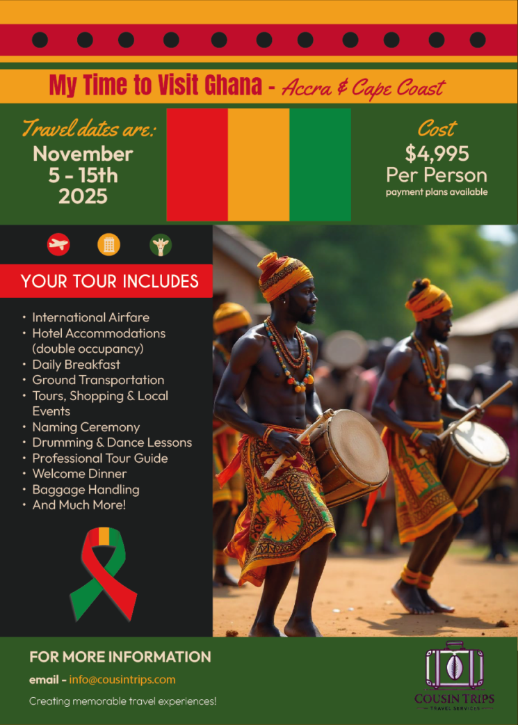 My Time to Visit Africa with UC Book Club –  November 5 - November 15, 2025